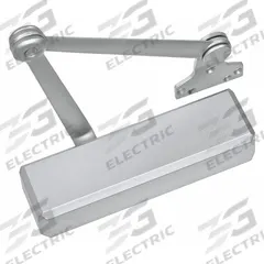 DORMAKABA Door Closer: Parallel Mounting Type, Grade 1 - Heavy Duty, Aluminum (MPN QDC115R689). Key specifications — Manufacturer Part Number: QDC115R689; Brand: DORMAKABA; Closer Series: QDC100; Closer Type: Non-Hold Open; Location Use: Interior/Exterior; Spring Type: Adjustable; Product Type: Door Closer; Spring Size: 6.