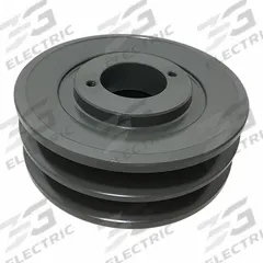 APPROVED VENDOR V-Belt Sheave: 2BK55H, 2 Groove, 5.25 in OD, Bushed Bore, H/QT, Cast Iron. Key specifications — Pulley Industry Number: 2BK55H.
