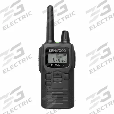 KENWOOD Handheld Two Way Radio: UHF, Analog, 2 W, 16 Channels, Alphanumeric, VOX/Waterproof - UHF Business Radios