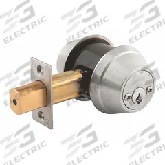 DORMAKABA Deadbolt Lock: Cylindrical, SFIC, 2 in Door Thick - Max, Chrome (MPN QDB282626S4DBSLC). Key specifications — ADA Compliant: Yes; Brand: DORMAKABA; Cylinder Core Type: Small Format Interchangeable Core Cylinder; Finish: Satin Chromium-Plated; Keyway Type: Less Cylinder; Ligature Resistance: Not Ligature-Resistant.