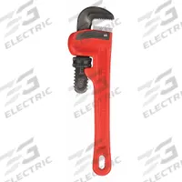 RIDGID Heavy-Duty Pipe Wrench: Cast Iron, 1 in Jaw Capacity, Serrated, 8 in Overall Lg, I-Beam (MPN 31005). Key specifications — attr309808: I-Beam; attr309815: Cast Iron; attr324941: RIDGID.