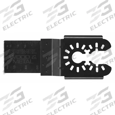DREMEL Oscillating Tool Blade: 21 3/8 in Overall Lg, Bi-Metal, Starlock Connection - Starlock Mounted Blades