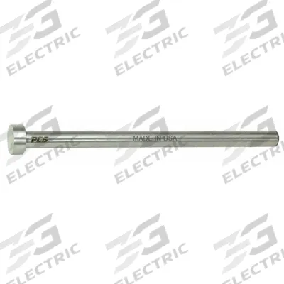 PCS Ejector Pin: Straight Pin, Tool Steel, 1/32 in Nom. Dia., Oversized - General Purpose Straight Ejector Pins