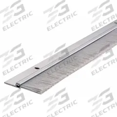 NATIONAL GUARD Door Sweep: Brush Insert, Aluminum, 36 in Lg, 1 7/8 in Wd, Aluminum (MPN 601A 36IN). Key specifications — Brand: NATIONAL GUARD.