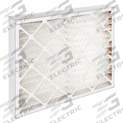 GRAINGER Pleated Air Filter: 20 in x 25 in x 4 in, MERV 11 - MERV 11 Pleated Air Filters