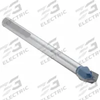 BOSCH Glass and Tile Drill Bit: 3/8 in Drill Bit Size, 2 1/2 in Max Drilling Dp, 2 1/4 in Overall Lg (MPN GT500). Key specifications — attr253610: Glass; attr277139: BOSCH.