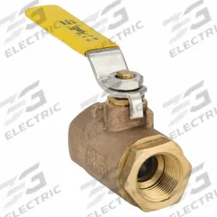 APOLLO Manual Two-Way Ball Valve: 3/4 in, Bronze, Straight, FNPT x FNPT, 600 psi Max. Pressure (CWP) (MPN 7010410). Key specifications — Brand: APOLLO; Handle: Lever.