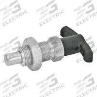 JW WINCO Indexing Plungers with T-Handle: Nonlocking, 18-8 SS Body & Plunger, M12x1.5, 6 N to 25 N (MPN 817.4-6-9-M12X1.5-BK-NI). Key specifications — attr1041850: JW WINCO.