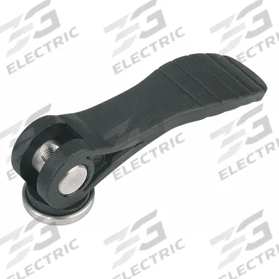 KIPP Cam Handle: Plastic w/ SS Thread, M5 - Cam Levers with Threaded Hole