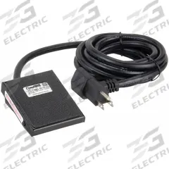 AMERICAN BEAUTY High-Wattage Footswitch: > 1,100W, For Use With 10505/10557/10577/105K5/105L5 (MPN 10519HW). Key specifications — attr176404: 10519HW; attr176407: AMERICAN BEAUTY; attr176816: NEMA 5-15P/R Piggyback; attr176818: 10557; attr184796: > 1,100W.