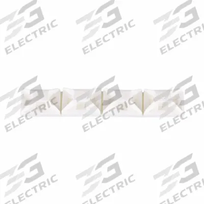 PANDUIT Cable Tie Mounting Base: 0.12 in Slot Wd, 0.06 in Slot Ht, Black, 0.5 in Wd - Adhesive Mount Cable Tie Bases