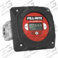 FILL-RITE Mechanical Flowmeter: Digital Fuel Transfer Meter, Aluminum, 1 in FNPT, FNPT, Digital (MPN 900CD). Key specifications — Display Type: Digital; Brand: FILL-RITE; O-Ring Material: Buna-N; Accuracy: +/-1.25%; Seal Material: Viton; Output Type: Standard Frequency Pulse; Unit Of Measure: Gallons.