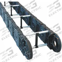 KABELSCHLEPP Cable and Hose Carrier: Open, 2 Channels, 3.7 in Cavity Ht, 6 in Cavity Wd, 60 in (MPN MC1250-6.00-RS-220-1V5). Key specifications — Brand: KABELSCHLEPP; Crossbar Material: Aluminum; Item: Cable and Hose Carrier; Series: M; Mounting Brackets Included: Without Mounting Brackets; Outside Width: 7.8 in; Outside Height: 3.8 in; Length: 60 in.