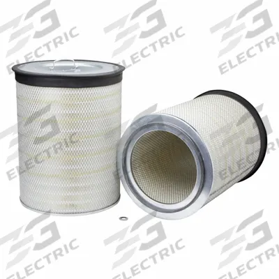 FLEETGUARD Automotive Air Filter: Round-Oval, Engine, Axial Seal, 17 5/8 in Outside Dia - Round/Oval Engine Air Filters