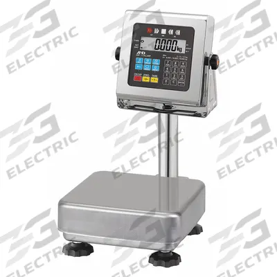 A&D WEIGHING Food Scale: 9 7/8 in Weighing Surface Dp, 9 7/8 in Weighing Surface Wd - Food Scales