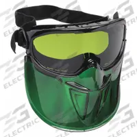 KLEENGUARD Safety Goggles: IRUV Shade 3 Lens Color, Anti-Fog, Indirect, Black, V90 Series (MPN 18631). Key specifications — Lens Coating: Anti-Fog; Lens Color: IRUV Shade 3.
