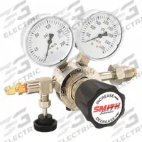 SMITH EQUIPMENT High Purity Gas Regulator: Single Stage, CGA 580 Inlet, 1/8" Tube Outlet, 150 psig (MPN 213-4109). Key specifications — Brand: SMITH EQUIPMENT; Manufacturer Part Number: 213-4109; Diaphragm Material: Stainless Steel; Outlet Connection: 1/8" Tube; Inlet Connection: CGA 580.
