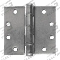 STANLEY SECURITY Electrified Hinge: Steel, 4 1/2 in Leaf Ht, 4 1/2 in Leaf Wd (MPN CEFBB168-58 4-1/2X4-1/2 26D). Key specifications — Material: Steel.
