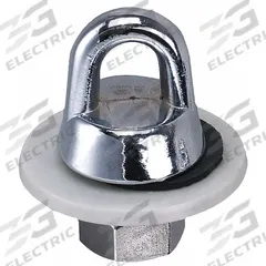 JED POOL TOOLS Rope Anchor: Stainless Steel, 2 in Overall Ht (MPN 90-863-A). Key specifications — attr997059: Stainless Steel; attr997064: Rope Anchor.