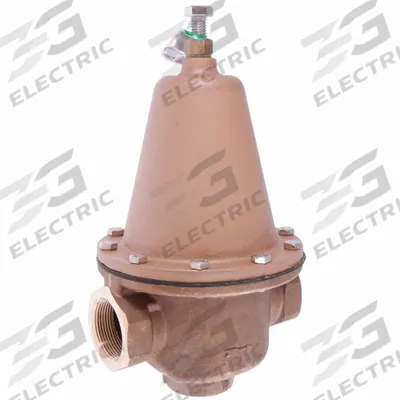 Watts Water Pressure Reducing Valve: FNPT x FNPT, 1 1/2 in Pipe Size - High Capacity Water Pressure Regulators