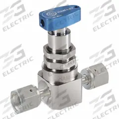HAM-LET Ultra High Purity Diaphragm Valve: 1/4 in, 316L Stainless Steel, 450 psi Max Pressure (CWP) (MPN HM20-4VKLQ-GF4). Key specifications — Diaphragm Material: Chromium Cobalt Nickel; Brand: HAM-LET; Standards: SEMI F20-0305.