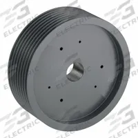 APPROVED VENDOR V-Belt Pulley: C240, 8 Groove, 24.4 in OD, Bushed Bore, J, For C/CX Belt Section (MPN 8C240J). Key specifications — Pulley Industry Number: C240; Pitch Diameter: 24 in (C); For Belt Section (broad, with similar types): C or CX.