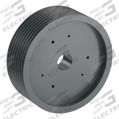 APPROVED VENDOR V-Belt Pulley: C240, 8 Groove, 24.4 in OD, Bushed Bore - Bushed-Bore Cast-Iron V-Belt Pulleys