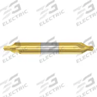 APPROVED VENDOR Center Drill: Plain Type, #7, 60°, 3 1/4 in Overall Lg, TiN Coated Carbide (MPN 300-001509). Key specifications — Brand: APPROVED VENDOR; End Type: Double End.