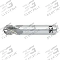 OSG Ball End Mill: Carbide, TiAlN Coated, 4 Flute, 3/16" Mill Dia, 3/8" LOC, 2" OAL (MPN 414-1875-BN11)