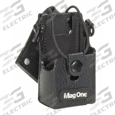 MOTOROLA Case with Swivel Belt Loop: Fits Motorola, For BPR40 Series, Black, Hard Leather - Motorola-Compatible Carrying Accessories