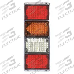 CODE 3 Perimeter Light: Emergency Vehicle Perimeter Light, Amber/Red/White, 24 W Watt, LED, 12V DC (MPN 65PKG4). Key specifications — Brand: CODE 3; Lens Color: Amber; Number of Flash Patterns: 20; Installation Type: Permanent; Operating Voltage: 12V DC.