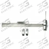 VON DUPRIN Surface Vertical Rod: 3 ft Max Door Wd, Chrome (MPN 9827NL-OP-F 3 26D). Key specifications — attr1011860: Exit Device; attr1011837: VON DUPRIN; attr1011847: Surface Vertical Rod; attr1011858: Night Latch; attr1024139: Touchbar; attr1011835: Yes.