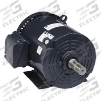 DAYTON General Purpose Motor: Rigid Base Mount, Totally Enclosed Fan Cooled, 10 hp, 230/460V AC (MPN 36VF33). Key specifications — Brand: DAYTON; Nameplate Voltage @ 60 Hz: 230/460V AC; Full Load Current @ 60 Hz: 24.2/12.1 A; Nameplate RPM @ 60 Hz: 1,770 RPM; Motor Enclosure: TEFC.