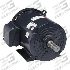 DAYTON General Purpose Motor: Rigid Base Mount, Totally Enclosed Fan Cooled, 10 hp, 230/460V AC (MPN 36VF33). Key specifications — Brand: DAYTON; Nameplate Voltage @ 60 Hz: 230/460V AC; Full Load Current @ 60 Hz: 24.2/12.1 A; Nameplate RPM @ 60 Hz: 1,770 RPM; Motor Enclosure: TEFC.