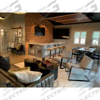 WOODTRENDS Acoustic Ceiling Tile: Dark Walnut, 8 ft Overall Lg, 24 in Overall Wd, 2 in Thick (MPN WoodGrille). Key specifications — attr1056709: WoodGrille; attr1056710: WOODTRENDS; attr1056711: Dark Walnut; attr1056716: ASTM E-84; attr1056717: Panel; attr1056720: Wood Veneer; attr1056722: In-Wall.