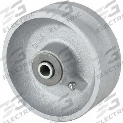 APPROVED VENDOR Track Wheel: 5 in Wheel Dia., 2 in Wheel Wd, 800 lb Load Capacity, Iron - V-Groove Track Wheels