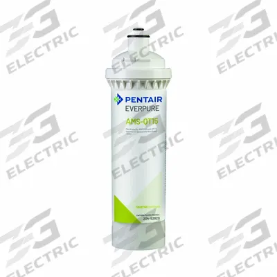 EVERPURE Water Filter Cartridge: 175 gpd, 12 13/16 in Overall Ht - Quick-Connect Water Filters for Reverse Osmosis System