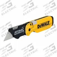 DEWALT Folding Utility Knife: 4 in/8 in, Steel, Plastic, 1 Blades Included, Includes Pocket Clip (MPN DWHT10990). Key specifications — attr307787: 4 in; 8 in; attr307793: Yes; attr307788: Steel; attr307789: Plastic; attr324890: DEWALT.