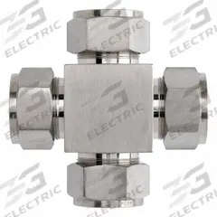 BRENNAN INDUSTRIES Single Ferrule Instrumentation Fittings: Stainless Steel (MPN NS2650-08-08-08-08-SS). Key specifications — Series: NS2650; Compatible Fitting Brands: Parker CPI; Brand: BRENNAN INDUSTRIES.