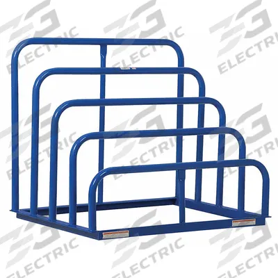 APPROVED VENDOR Vertical Sheet Storage Rack: 4 Bays, 48 in x 36 in x 42 in, Steel - Fixed-Upright Vertical Panel & Sheet Racks