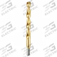 MILWAUKEE Jobber Length Drill Bit: 1/2", 135° Split Point, TiN-Coated HSS, Parabolic Flute (MPN 48-89-2229). Key specifications — attr1225567: 0.5000.