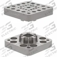 DE-STA-CO Array Tool Plate: MM-T-03, 50 mm L x 50 mm Wd. x 16 mm Ht., ISO 50. Key specifications — attr977790: 4 mm Hex Allen Wrench; attr977779: Aluminum; attr977784: TE-25xxx; attr977795: MM-T-03; attr977786: TE-25; attr977789: ISO 50; attr950663: DE-STA-CO.