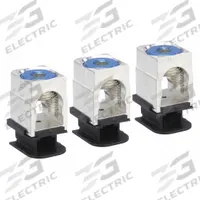 SQUARE D Mechanical Lug Kit: Mechanical Lug Kit, Powerpact(R) J Frame Circuit Breakers, 3 PK (MPN AL175JD). Key specifications — For Use With: Powerpact(R) J Frame Circuit Breakers; Voltage: 600V AC; Includes: (3) Mechanical Lug; Brand: SQUARE D; Accessory Type: Mechanical Lug Kit.