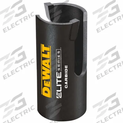 DEWALT Hole Saw: 1 3/8 in Saw Dia., 2 7/16 in Max. Cutting Dp, 5/8"-18 Thread Size - Wood-Cutting Hole Cutters without Arbor