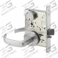ASSA ABLOY ACCENTRA Door Lockset: Classroom Lever Locksets, Chrome, ADA Compliant (MPN 8808FL PBR 626 RH LC). Key specifications — Ligature Resistance: Not Ligature-Resistant; Brand: ASSA ABLOY ACCENTRA; Lockset Function ANSI Code: F05; Visual Indicator Message: No Message; Lockset Style: Pacific Beach; ADA Compliant: Yes; Finish: Satin Chromium-Plated.