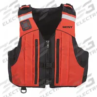 KENT SAFETY Life Jacket: Orange, Level 70, Type III, 15 1/2 lb Buoyancy, SOLAS-Grade Reflective, 3XL (MPN 151400-200-070-23). Key specifications — Color: Orange; Brand: KENT SAFETY; Buoyant Material: Foam; Closure: Belt; USCG Performance Level: Level 70; Style: Life Jacket; Product Type: Personal Flotation Device; Standards: USCG Approved.