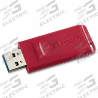 VERBATIM USB Flash Drive: 16 GB Data Storage Capacity, 2.0 USB Generation, 5 MBps Speed, Red (MPN VER96317). Key specifications — Brand: VERBATIM; Color: Red; Product Type: USB Flash Drive; USB Generation: 2.0.