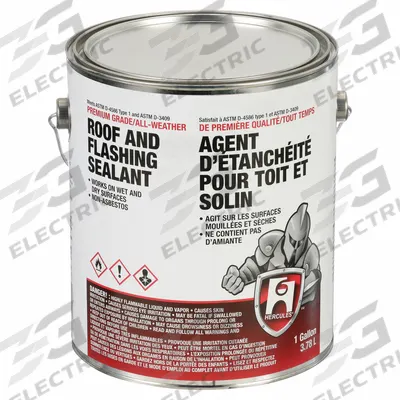 HERCULES Roofing Sealant: Black - Roofing Sealers & Primers