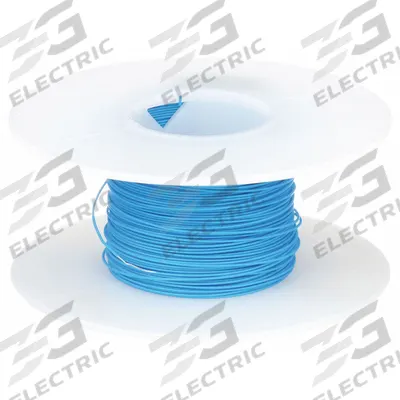 OK INDUSTRIES Spooled Wrapping Wire: 100 ft Overall Lg, 26 AWG Conductor Size - Spooled Wrapping Wires