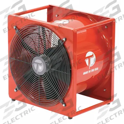 TEMPEST Fan: Explosion Proof, 1 Speeds, 16 in Blade Dia, 3/10 hp Motor Horsepower - Smoke Ejectors